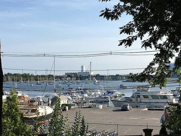 View from private yard.
