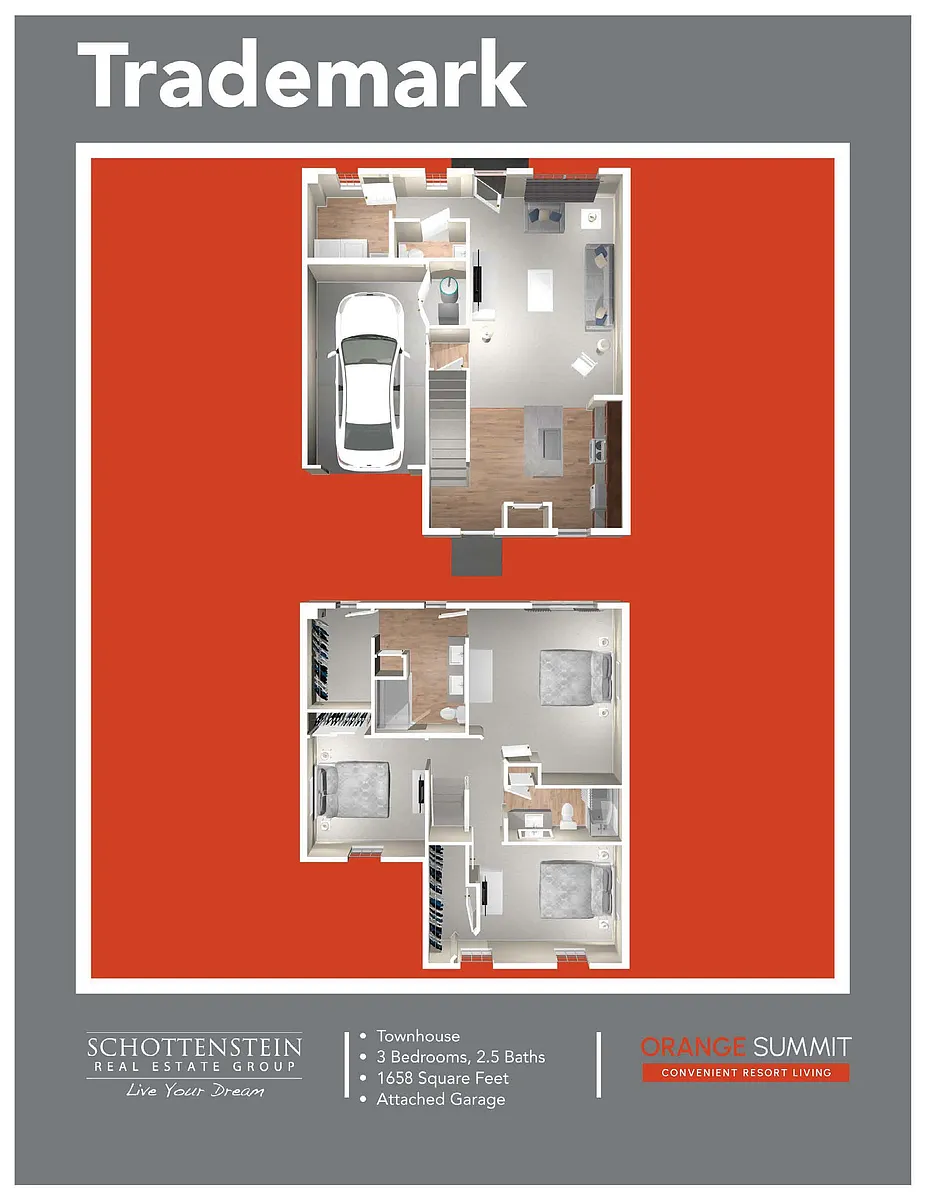 Floor plan Trademark Townhome