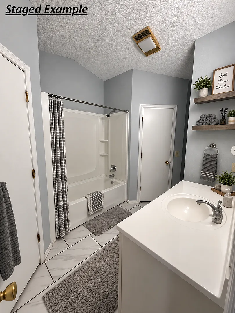 Spacious 3-Bedroom Broken Arrow Home with Vaulted Ceilings & Stone Fireplace — Photo 4