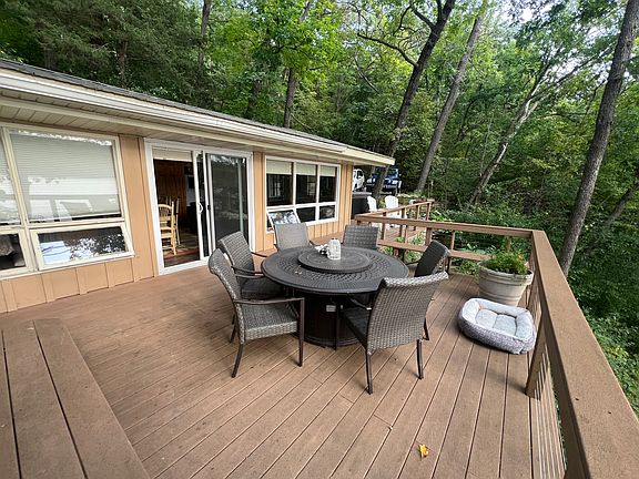 Deck and patio chairs/fire pit