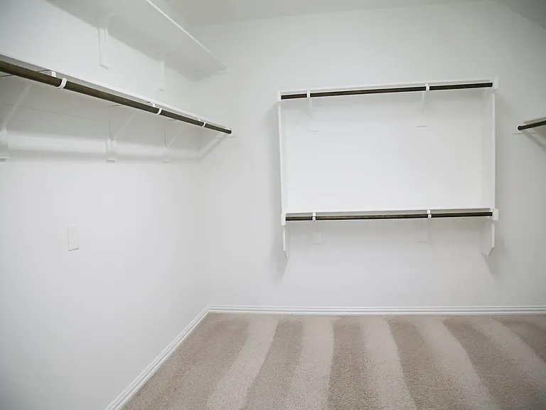 Master closet.