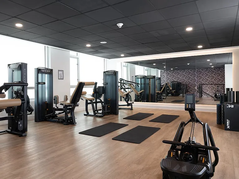 State-of-the art fitness center with strength equipment (Phase III)
