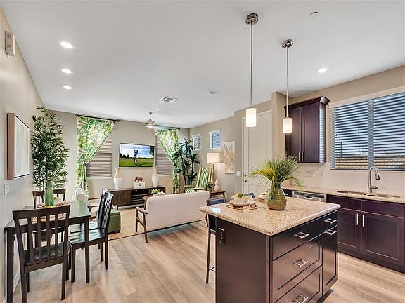 Kitchen & Living Room