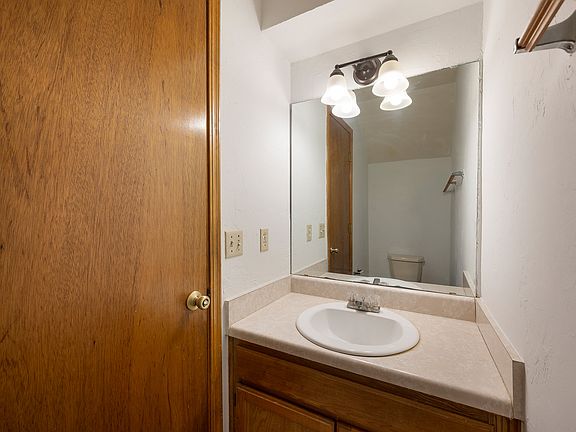 Half bath off living downstairs