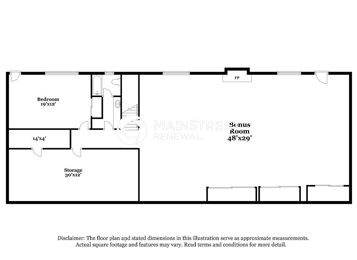 Floor Plan - 2855 Hickory Cir