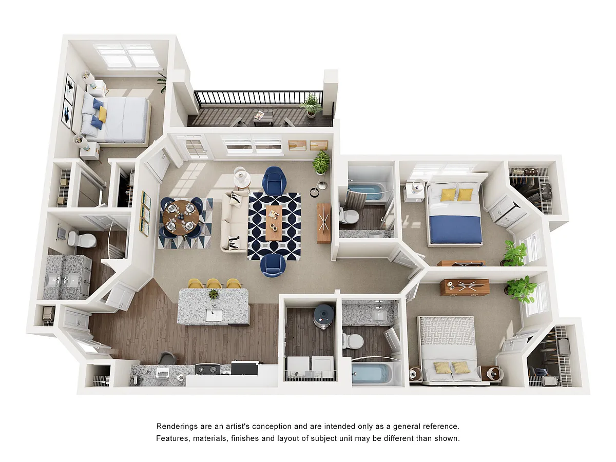 Floor plan C1 - Yates