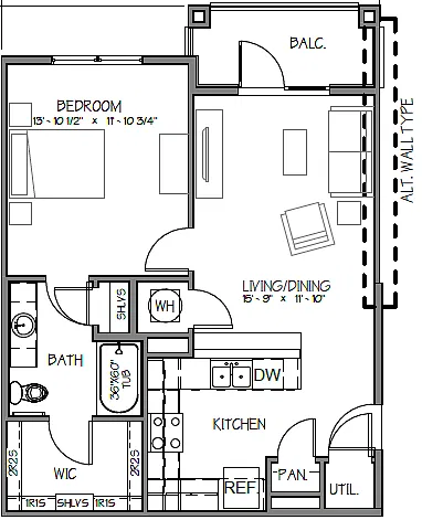 Floor plan A1-A