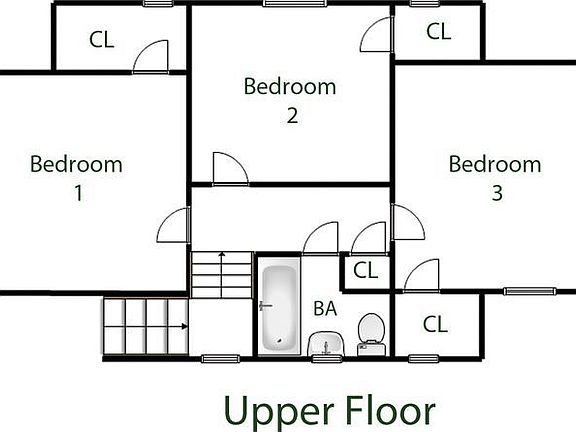 Floorplan Upper