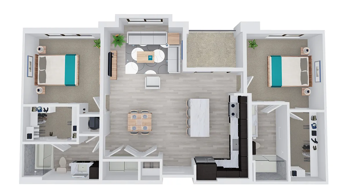 Floor plan B3