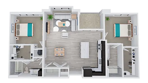 Floor plan B3
