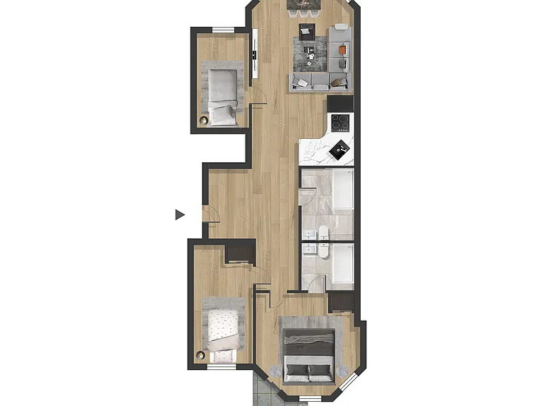 41 Hawthorne St #PENTHOUSE — Photo 2