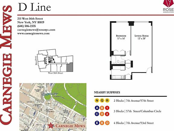2nd image of 211 W 56th St APT 9D