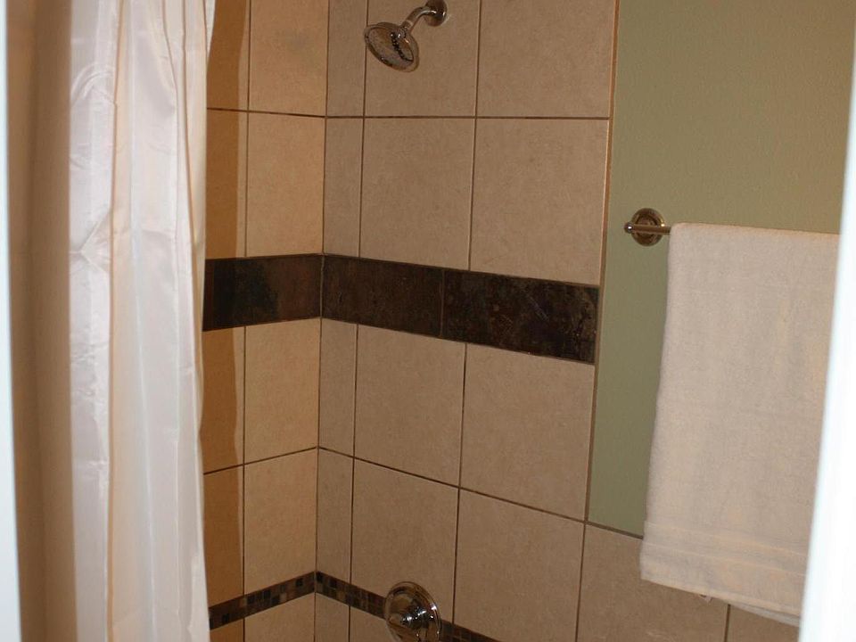 Shared, full bath