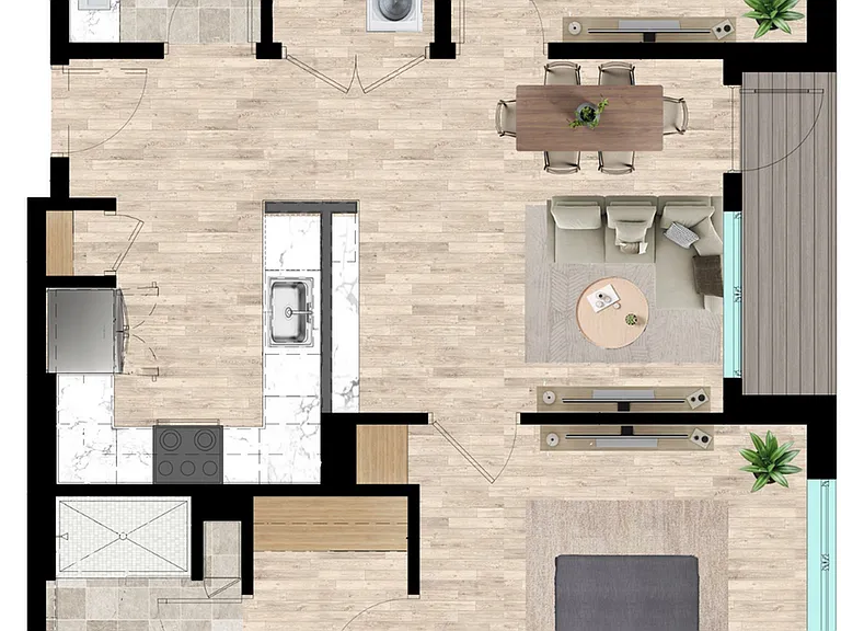 B3 - Two Bedroom B3 - Two Bedroom