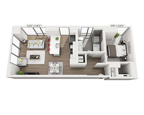 Floor plan A1F