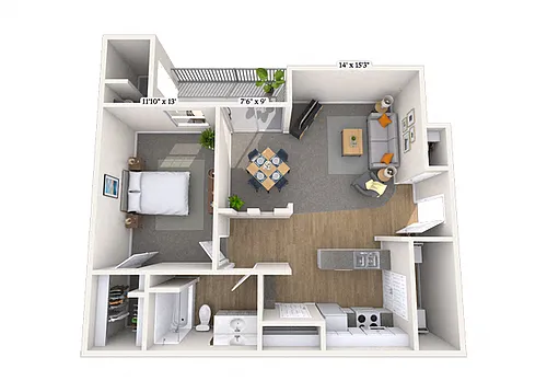 Floor plan The Rimrock