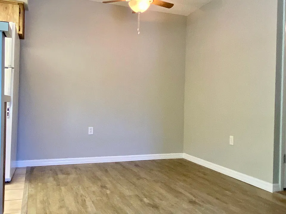 Dining area just off the kitchen.