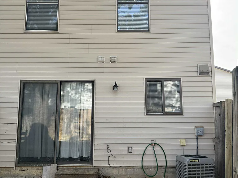 Rear-back yard area