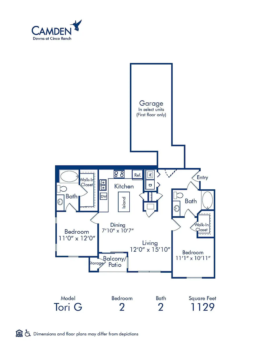 Floor plan Tori G