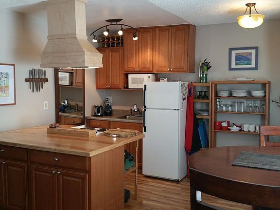 Well-equipped kitchen.