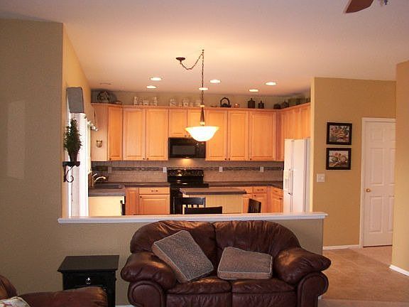 open kitchen & family room