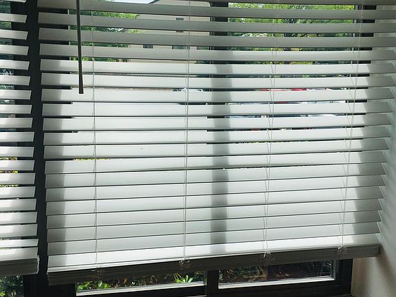 Living room bay window