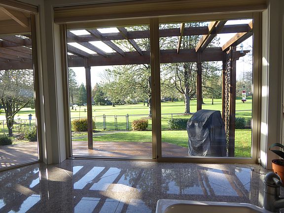 view from kitchen