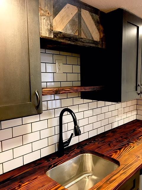 Reclaimed wood details