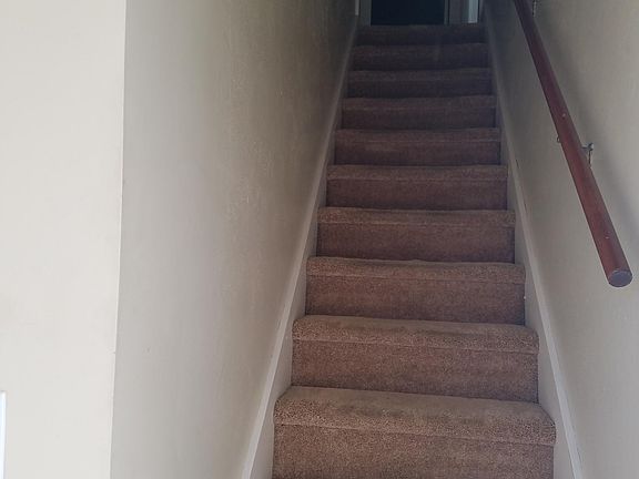 Internal stairs to living area