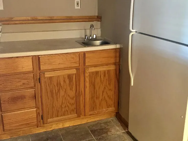 Small kitchenette in the basement