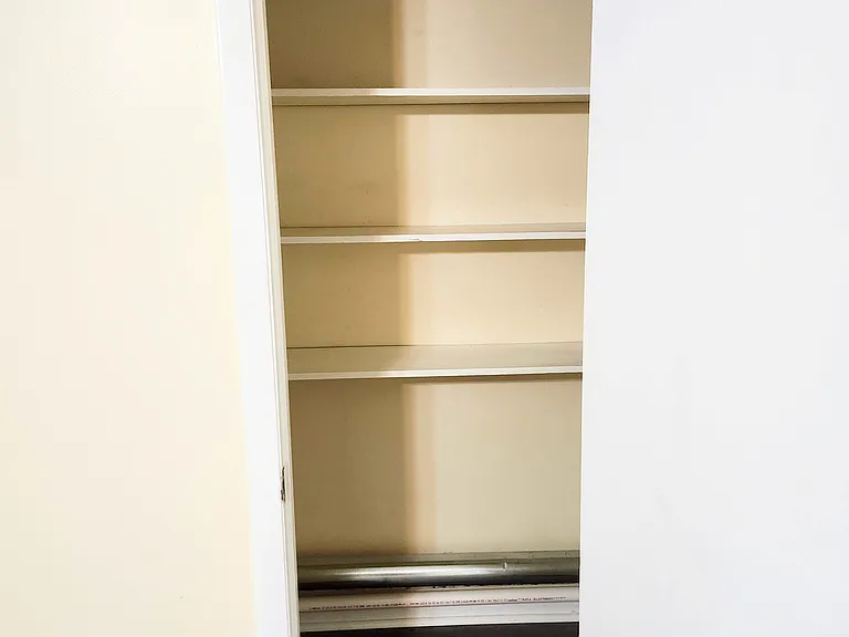 Closet in bedroom