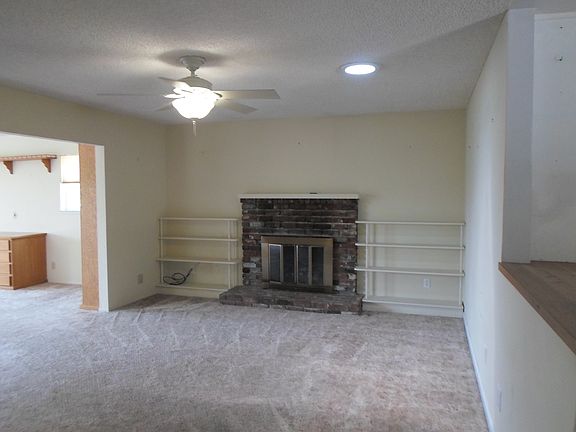 Gas Fireplace in Living Room