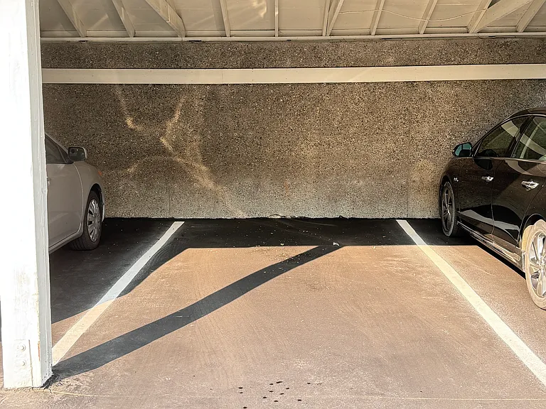 Assigned Covered parking space