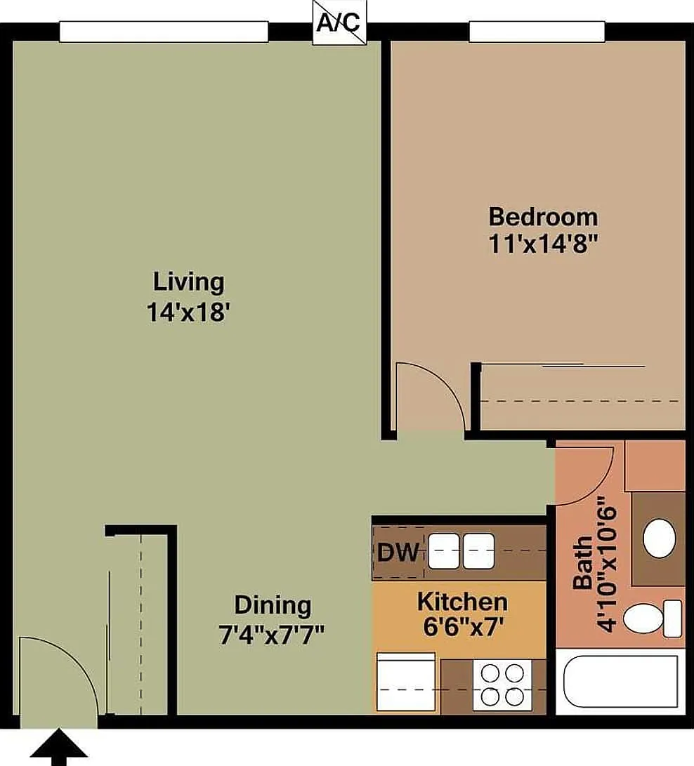 2 bed, $1,395 — Photo 4