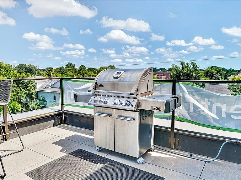 Fire up the grill and enjoy rooftop cookouts with stunning views and fresh air all around.