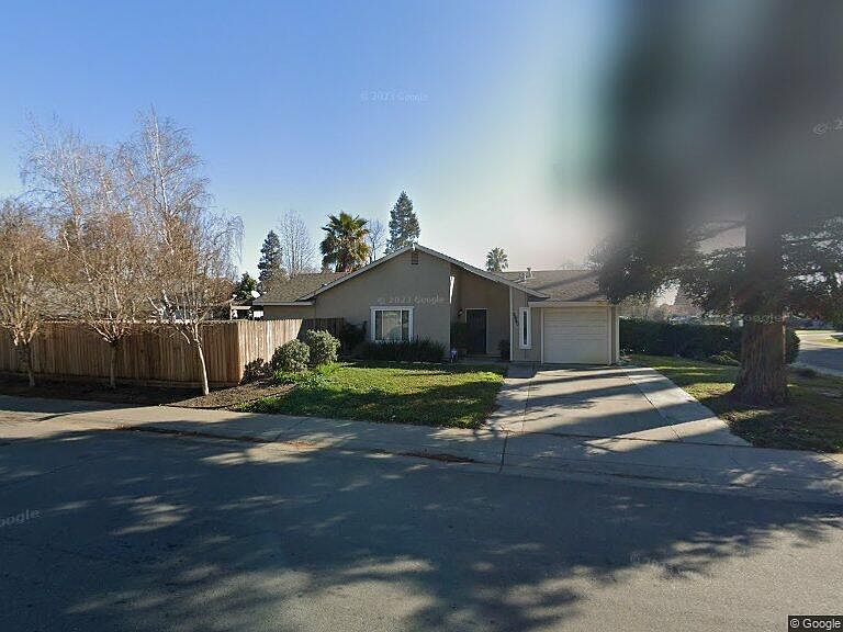 The front of the house has a welcoming entry way, with keyless entry.