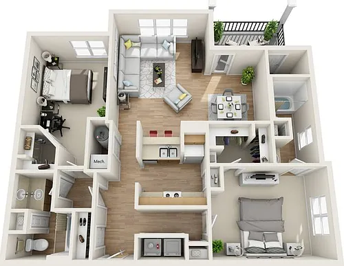 Floor plan B5