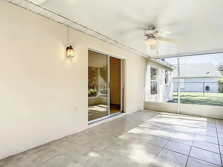 Back patio