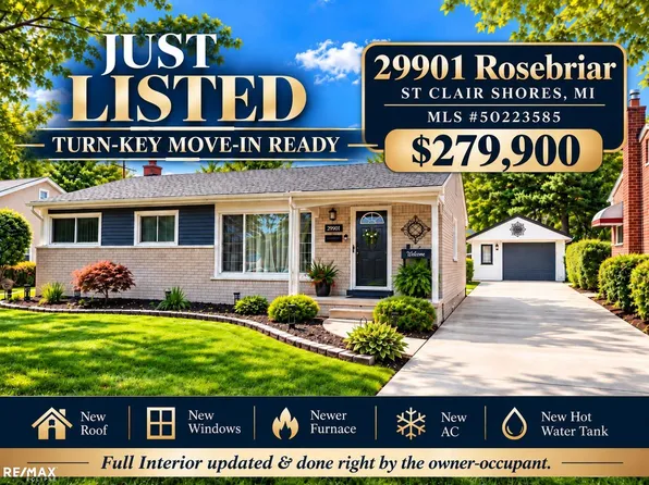 29901 Rosebriar St, Saint Clair Shores, MI 48082