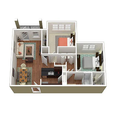 Floor plan B1
