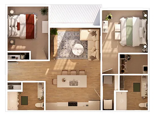 Floor plan The Pembrook | Workforce Incentive Program