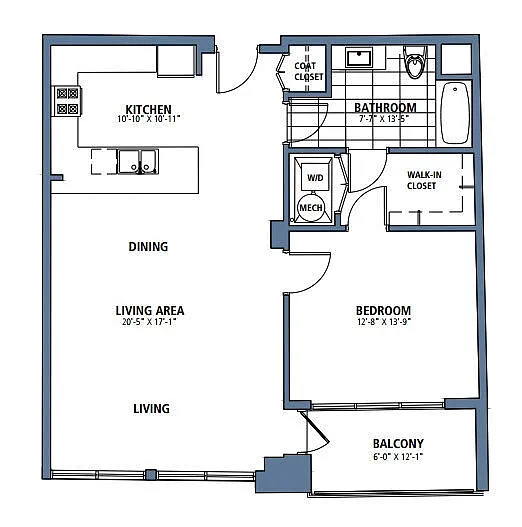 Floor plan A6