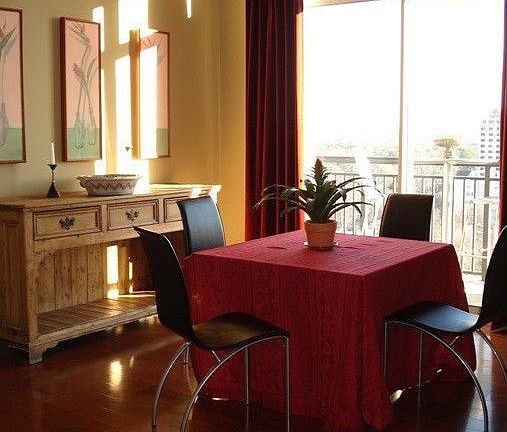 Dining area with Balcony