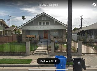 1244 W 40th Pl, Los Angeles, CA 90037