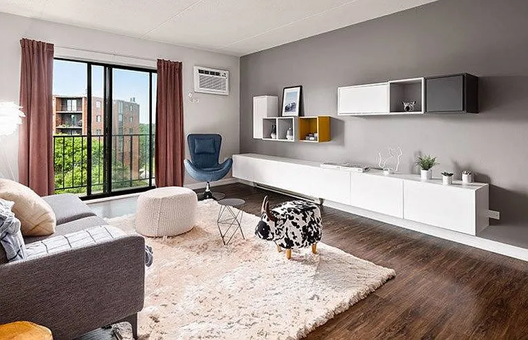 Standard 2 Bedroom Tower Vision Living Room