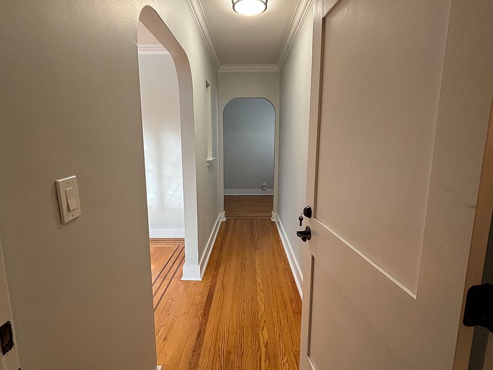Entrance Hallway; left is living room