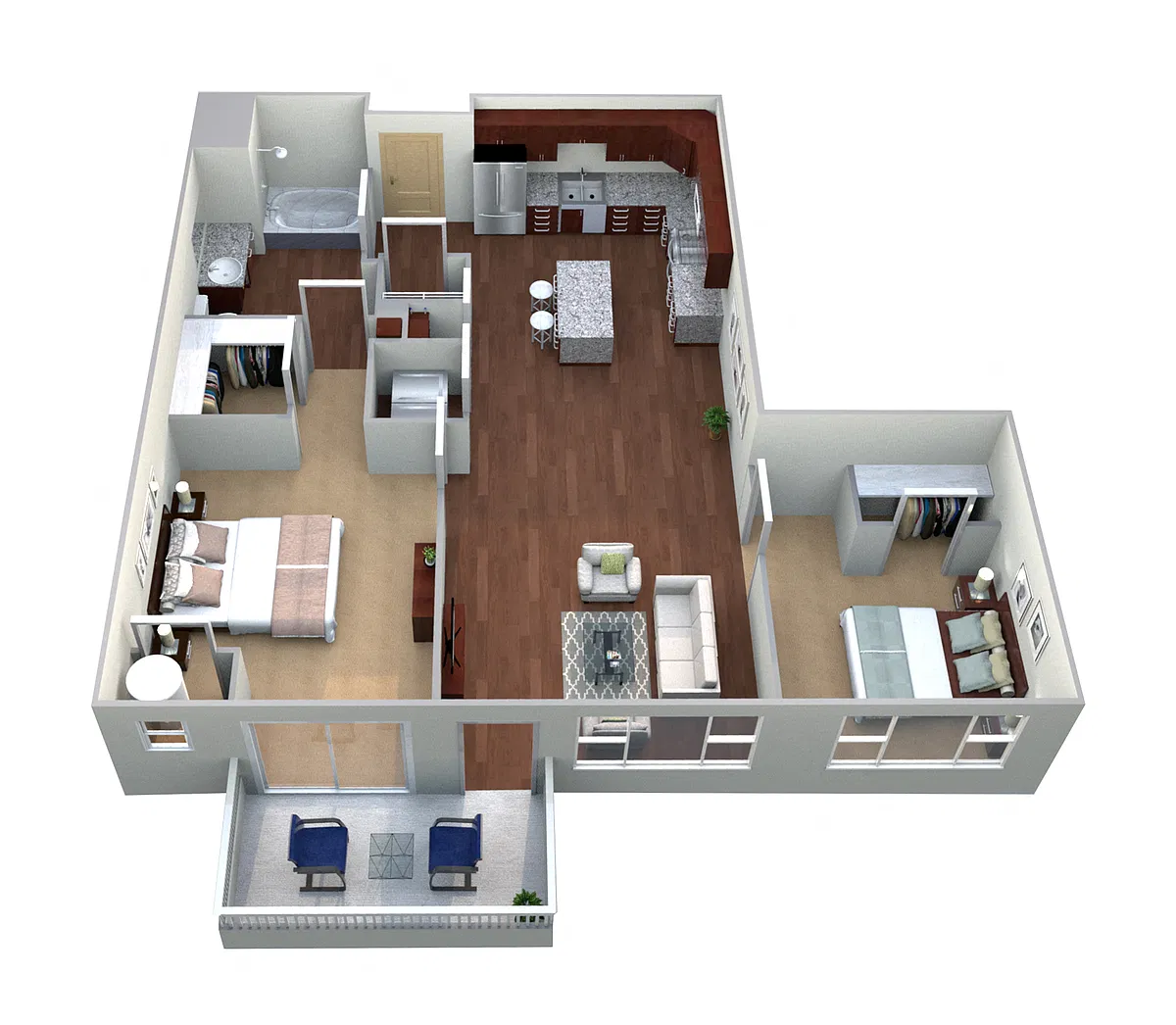 Floor plan The North Star