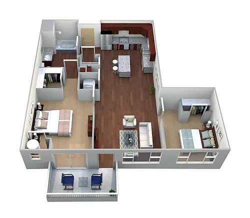 Floor plan The North Star