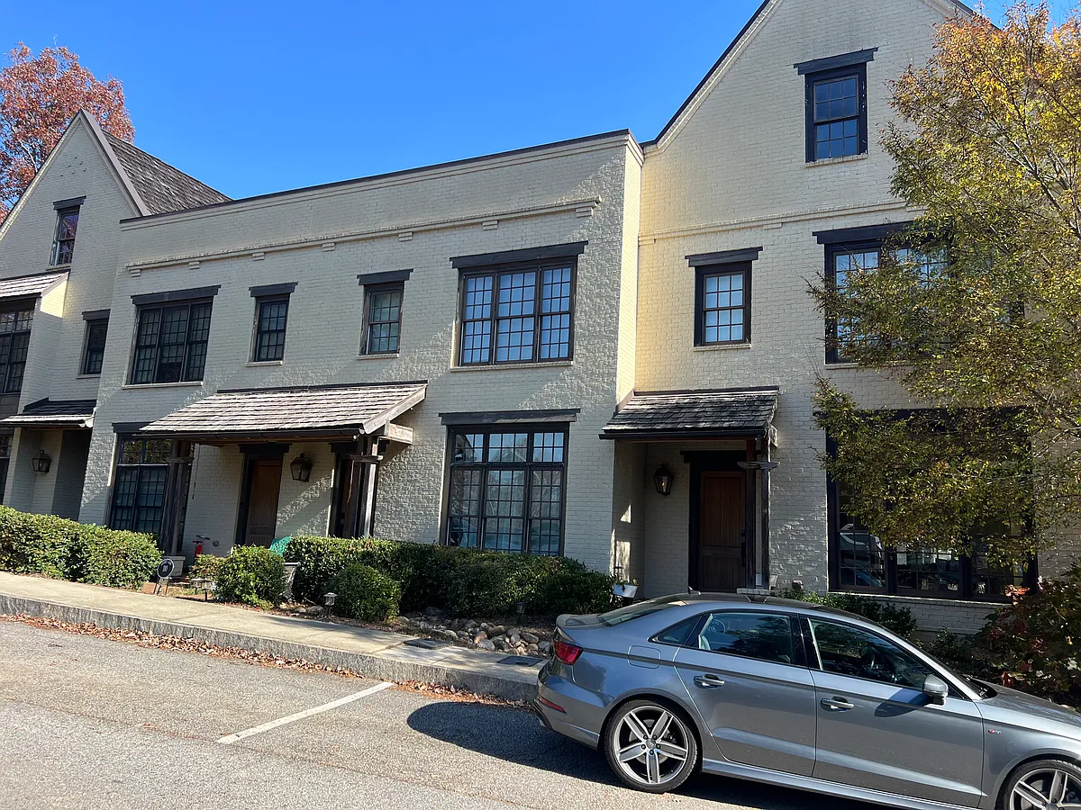 Exterior, main level. - 110 Gainey Ln