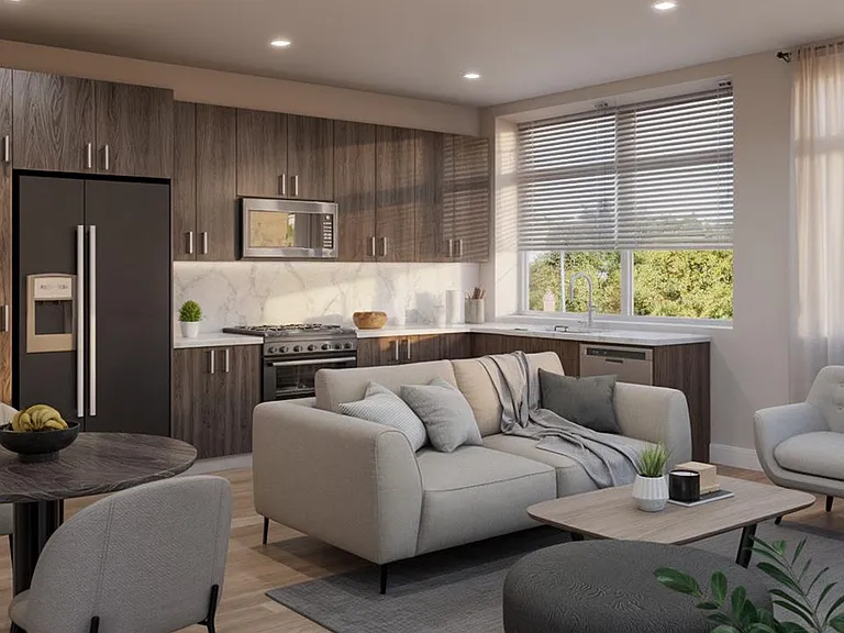 One Bedroom Kitchen Area
